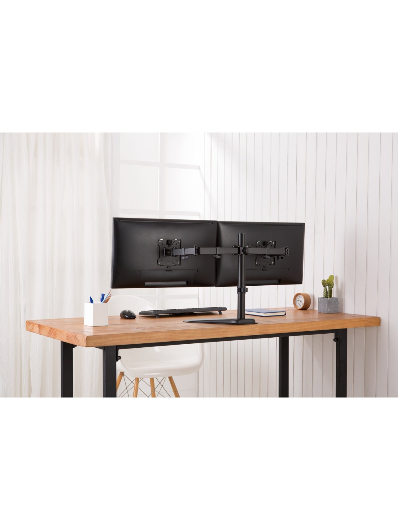 Digitus Desk Mount | DA-90401 | Adjustable Height, Rotate, Swivel | 15-32 " | Maximum weight (capacity) 2x8 kg | Black 13 Digitus Desk Mount | DA-90401 | Adjustable Height, Rotate, Swivel | 15-32 " | Maximum weight (capacity) 2x8 kg | Black 13