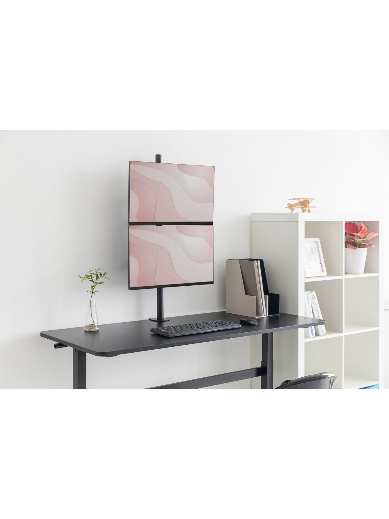 Digitus Desk Mount | DA-90438 | Adjustable Height, Rotate, Tilt, Swivel | 17-32 " | Maximum weight (capacity) 2x8 kg | Black 7 Digitus Desk Mount | DA-90438 | Adjustable Height, Rotate, Tilt, Swivel | 17-32 " | Maximum weight (capacity) 2x8 kg | Black 7