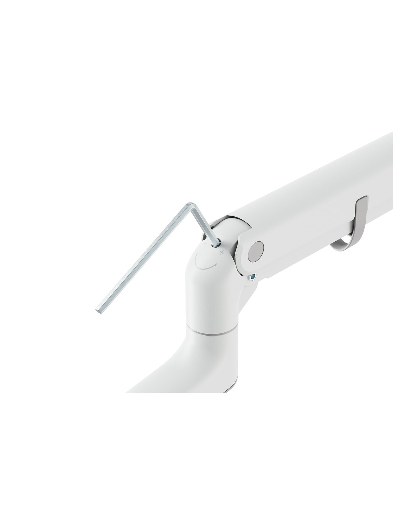 Digitus Desk Mount | DA-90476 Single Monitor Mount | Height, tilt, pivot, rotation, depth | 57 " | Maximum weight (capacity) 27 kg | White 3 Digitus Desk Mount | DA-90476 Single Monitor Mount | Height, tilt, pivot, rotation, depth | 57 " | Maximum weight (capacity) 27 kg | White 3