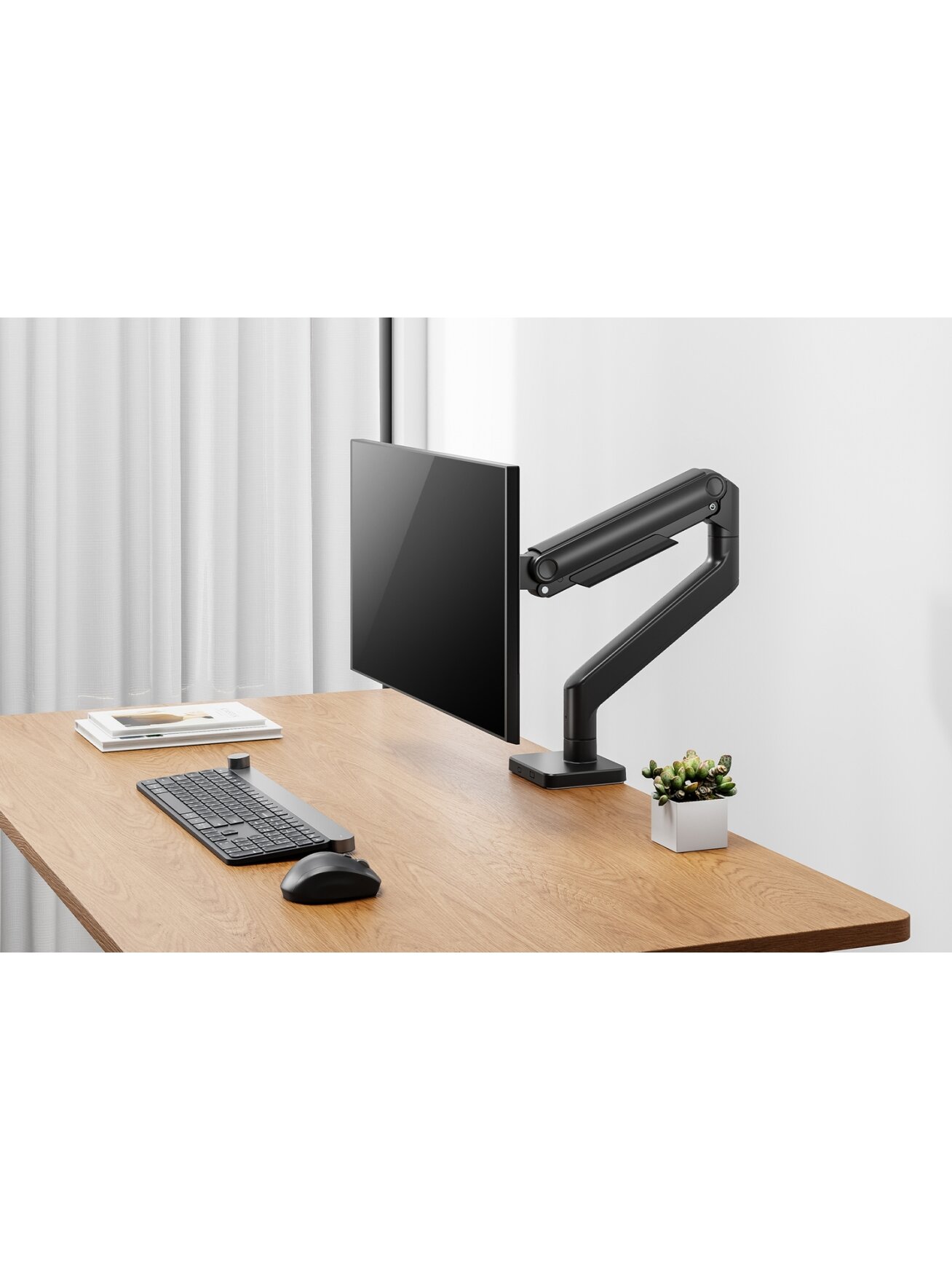Digitus Desk Mount | Height, tilt, rotation, depth, pivot | Single Monitor Mount | 49 " | Maximum weight (capacity) 20 kg | Black 5 Digitus Desk Mount | Height, tilt, rotation, depth, pivot | Single Monitor Mount | 49 " | Maximum weight (capacity) 20 kg | Black 5