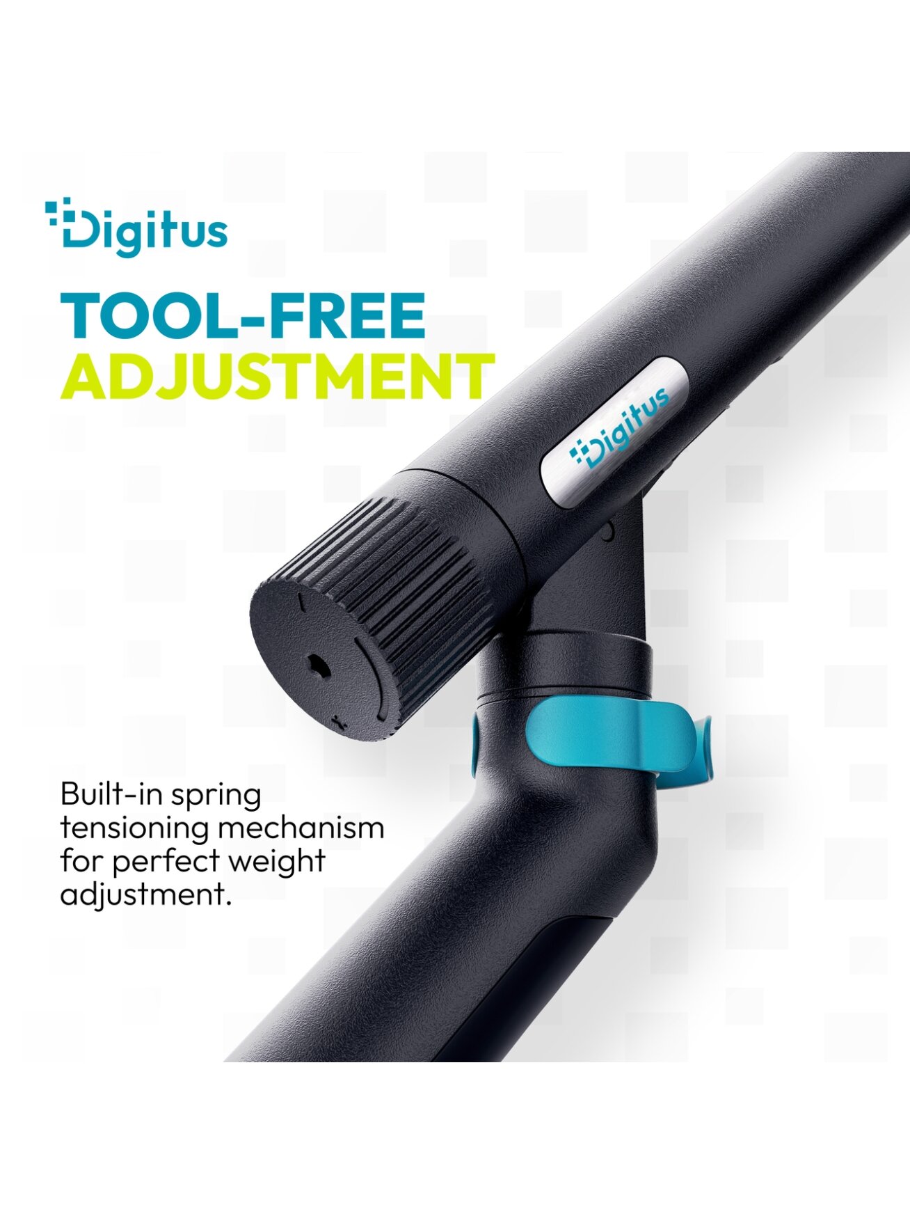 Digitus Desk Mount | Tilt, rotation, pivot | Dual design monitor mount, 2x 35", 2x 10 kg | 35 " | Maximum weight (capacity) 20 kg | Black 9