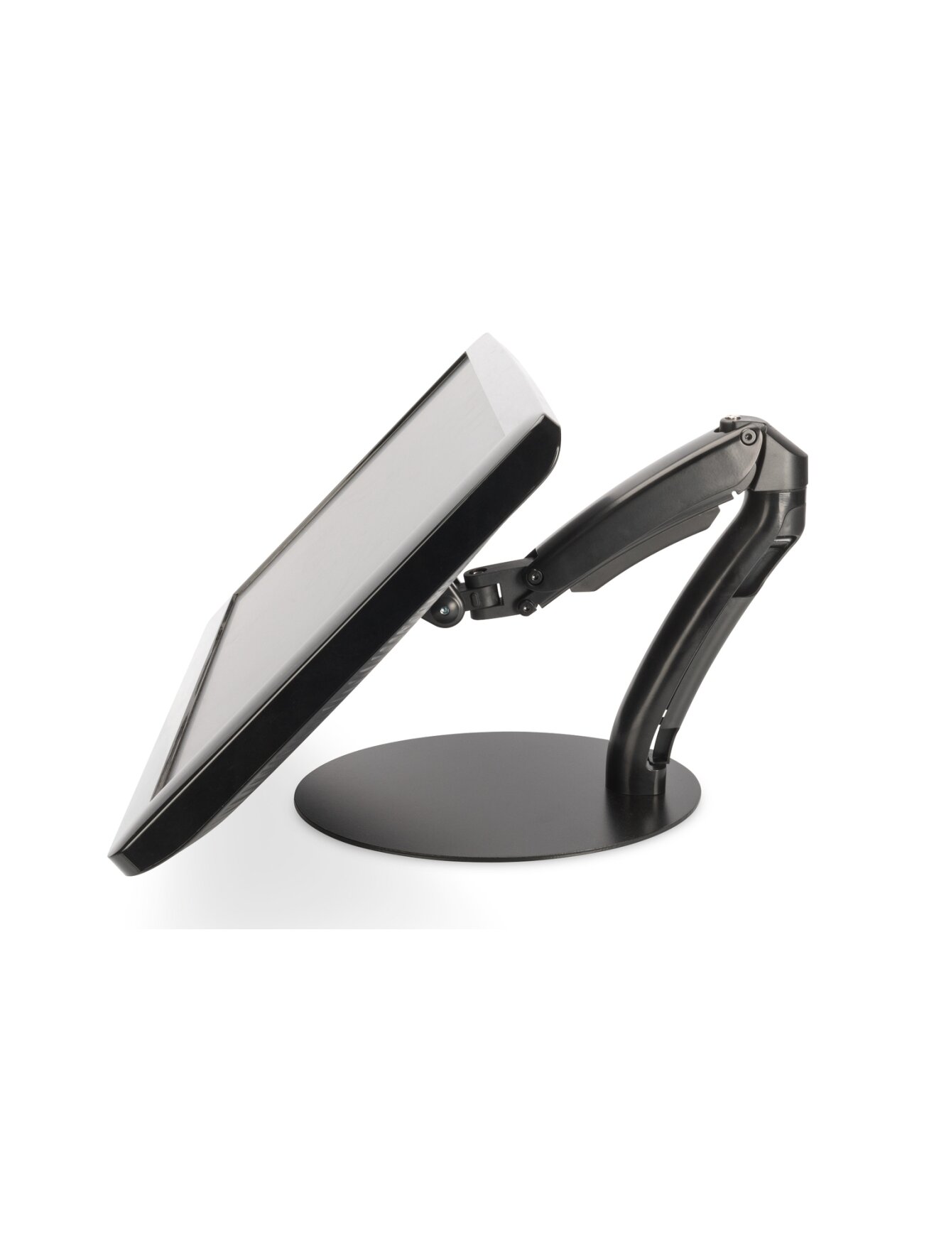 Digitus | Desk Mount | Universal LED/LCD Monitor Stand with Gas Spring | Tilt, swivel, height adjustment, rotate | Black 3 Digitus | Desk Mount | Universal LED/LCD Monitor Stand with Gas Spring | Tilt, swivel, height adjustment, rotate | Black 3