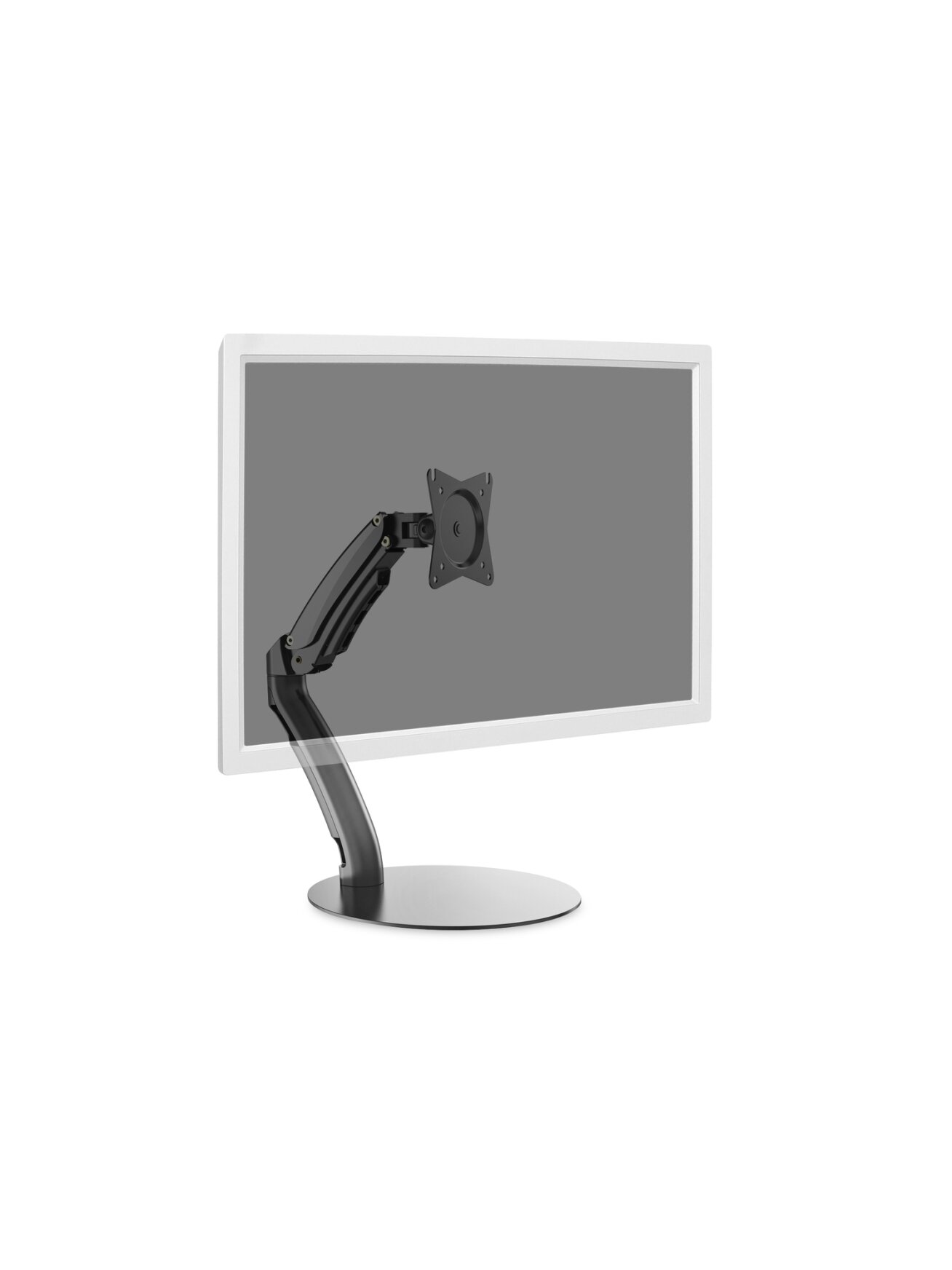 Digitus | Desk Mount | Universal LED/LCD Monitor Stand with Gas Spring | Tilt, swivel, height adjustment, rotate | Black 6 Digitus | Desk Mount | Universal LED/LCD Monitor Stand with Gas Spring | Tilt, swivel, height adjustment, rotate | Black 6