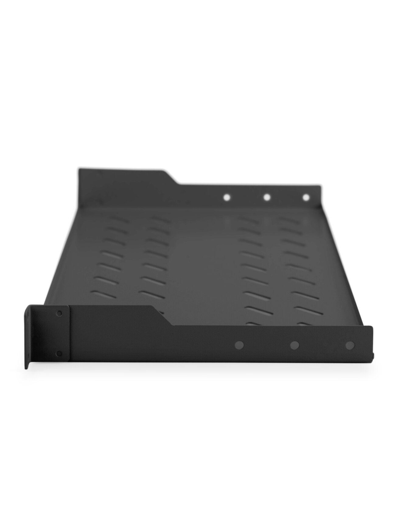 Digitus | Fixed Shelf for Racks | DN-19 TRAY-1-SW | The shelves for fixed mounting can be installed easy on the two front 483 mm (19“) profile rails of your 483 mm (19“) network- or server cabinet. Due to their stable, perforated steel sheet with a high l 2 Digitus | Fixed Shelf for Racks | DN-19 TRAY-1-SW | The shelves for fixed mounting can be installed easy on the two front 483 mm (19“) profile rails of your 483 mm (19“) network- or server cabinet. Due to their stable, perforated steel sheet with a high l 2