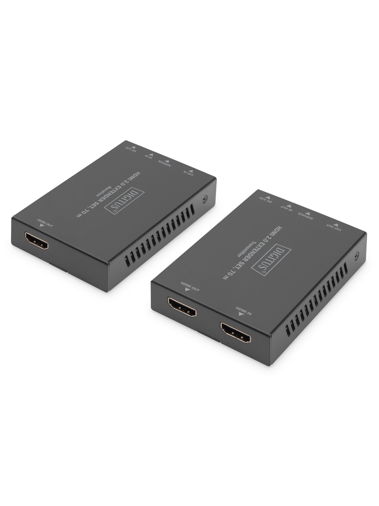 Digitus | HDMI Extender Set, 4K/60Hz, 70 m | DS-55506 2 Digitus | HDMI Extender Set, 4K/60Hz, 70 m | DS-55506 2