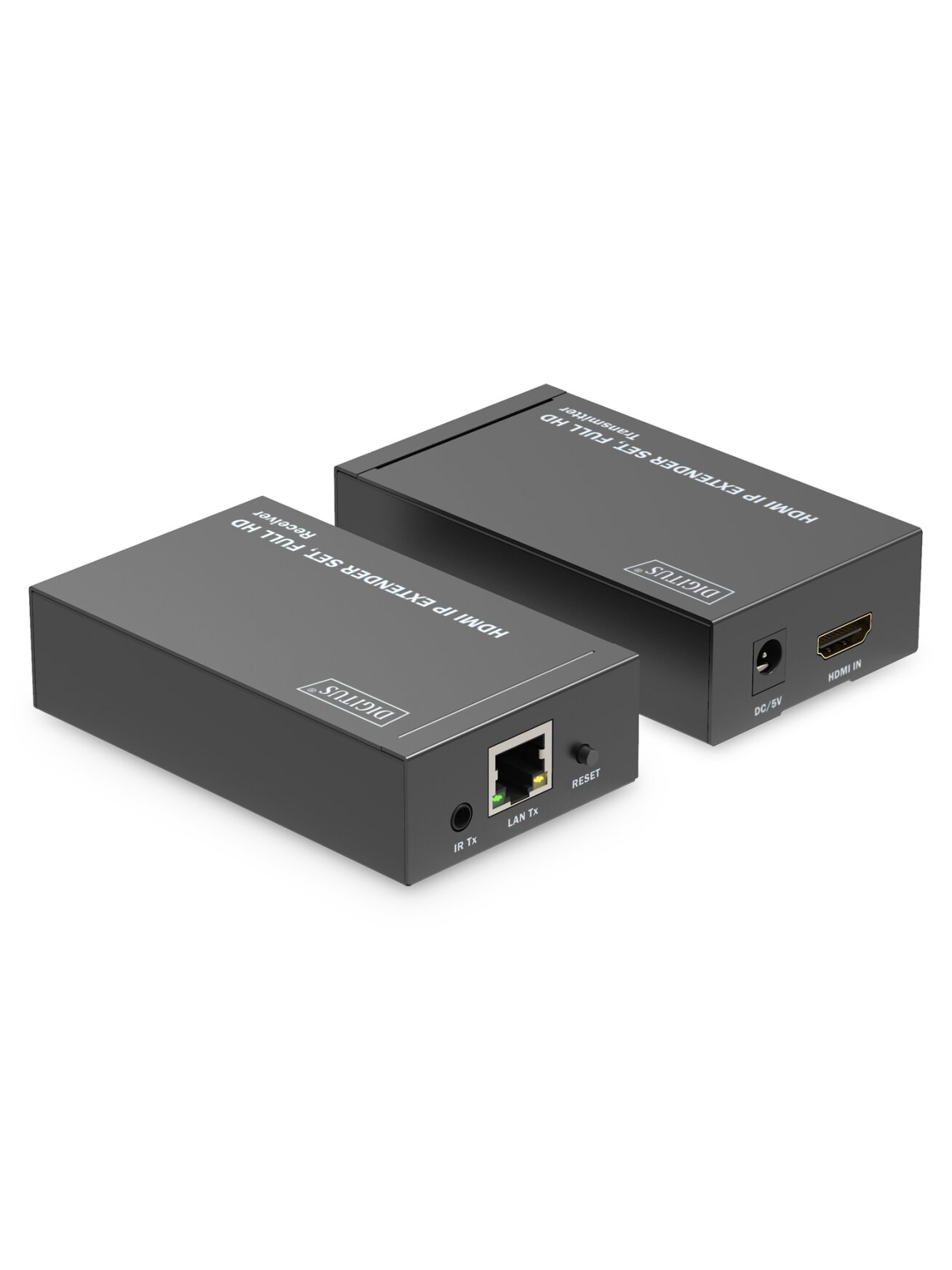 Digitus | HDMI IP Extender Set, Full HD, 120 m | DS-55517 3 Digitus | HDMI IP Extender Set, Full HD, 120 m | DS-55517 3