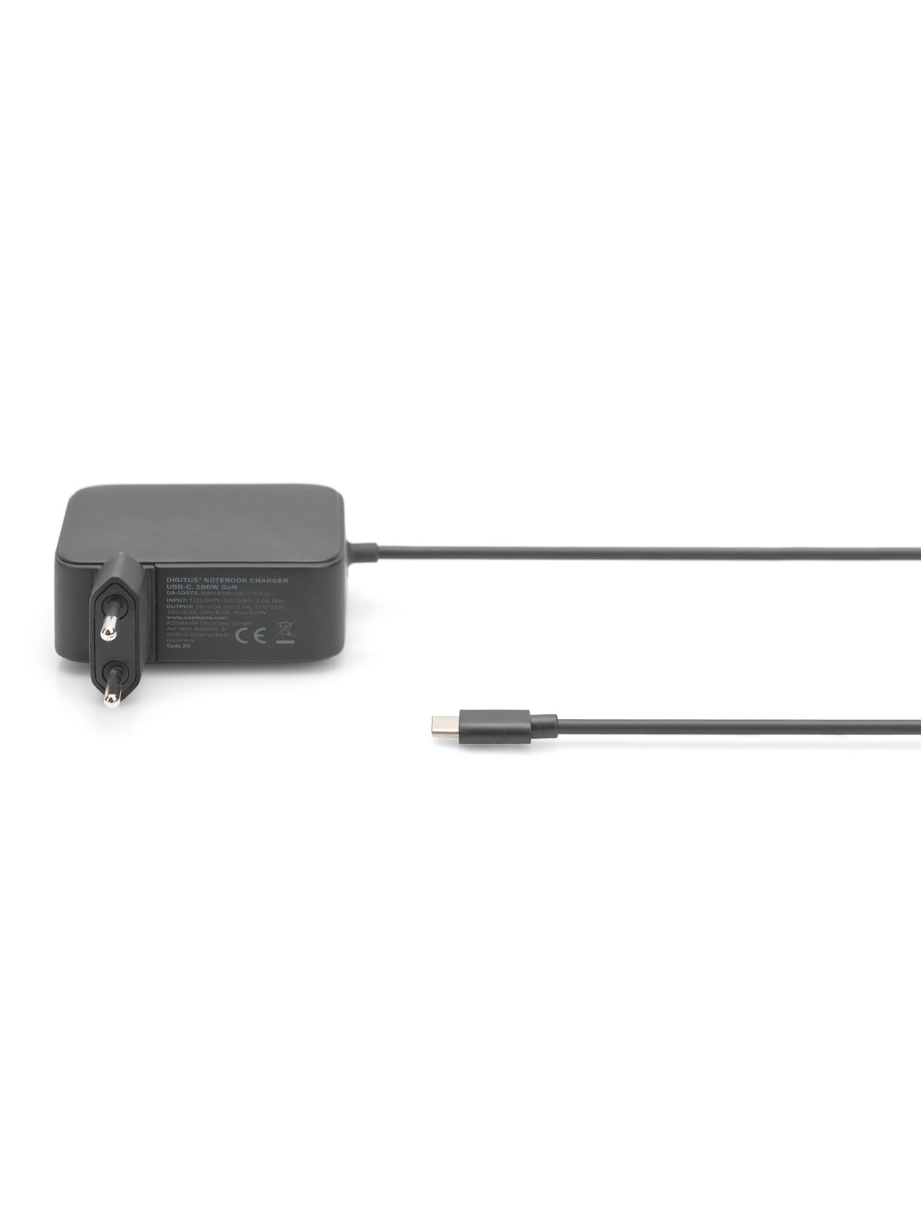 Digitus | Notebook Charger USB-C, 100W | DA-10072 1