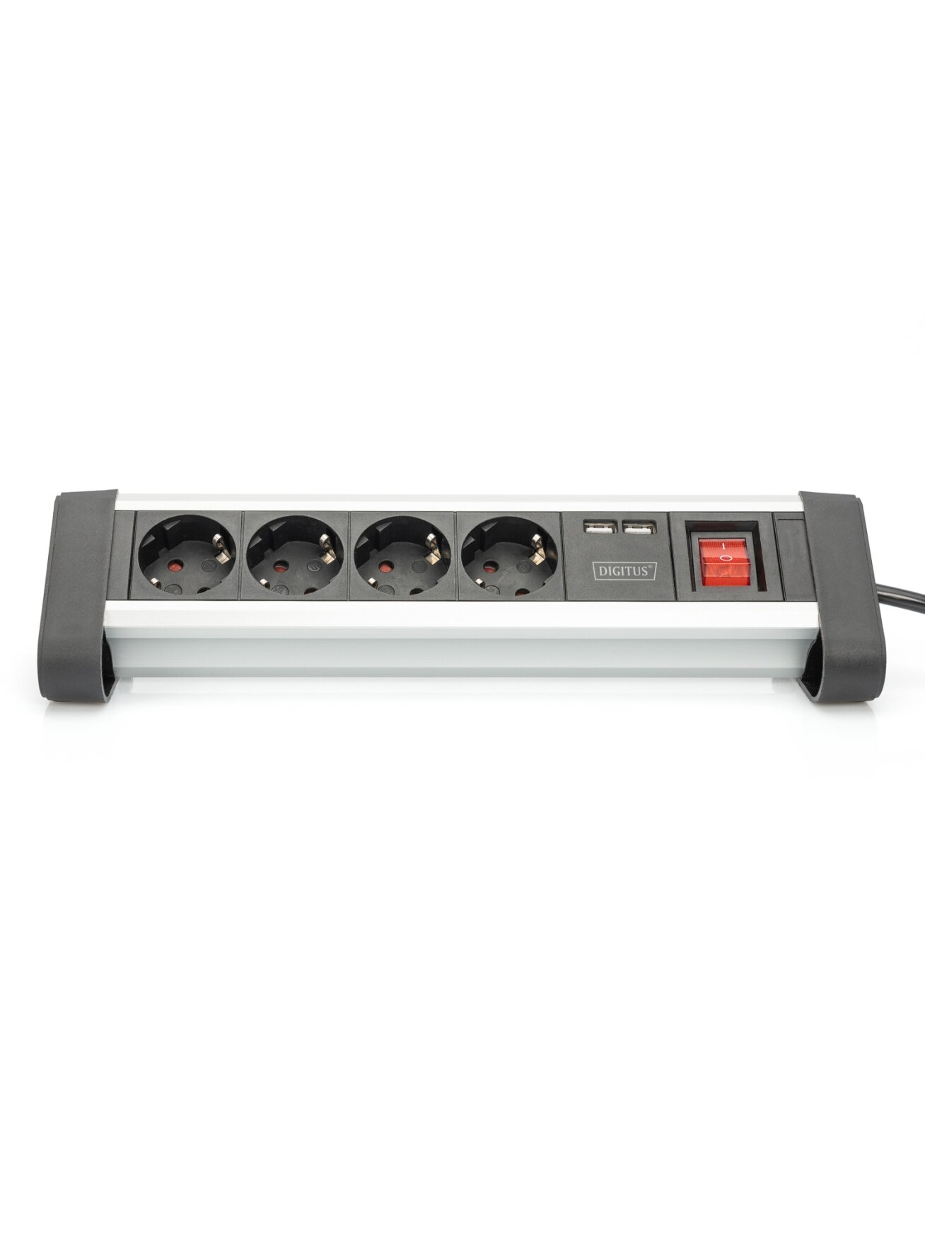 Digitus | Office Power Strip | DA-70614 | Silver/Black 1
