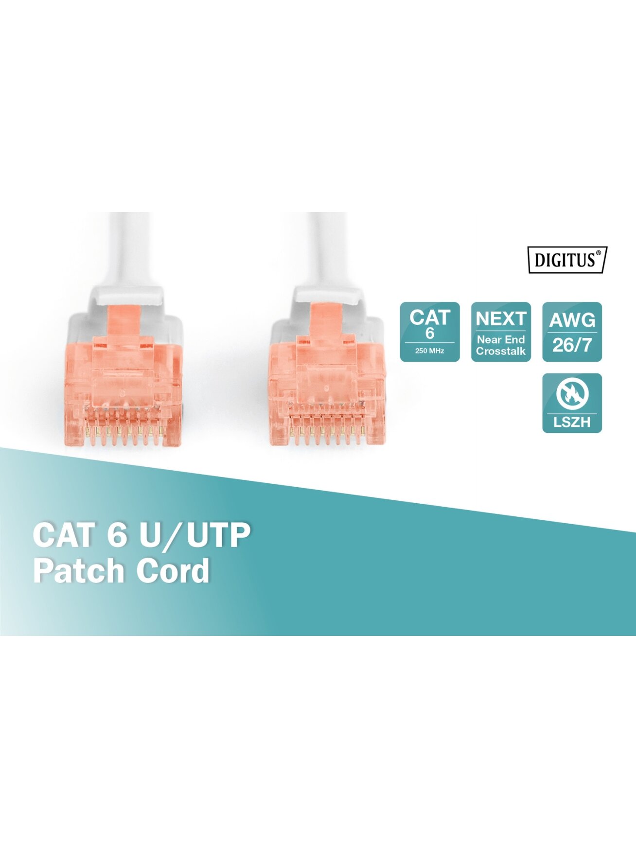 Digitus | Patch Cord | DK-1617-030 1 Digitus | Patch Cord | DK-1617-030 1