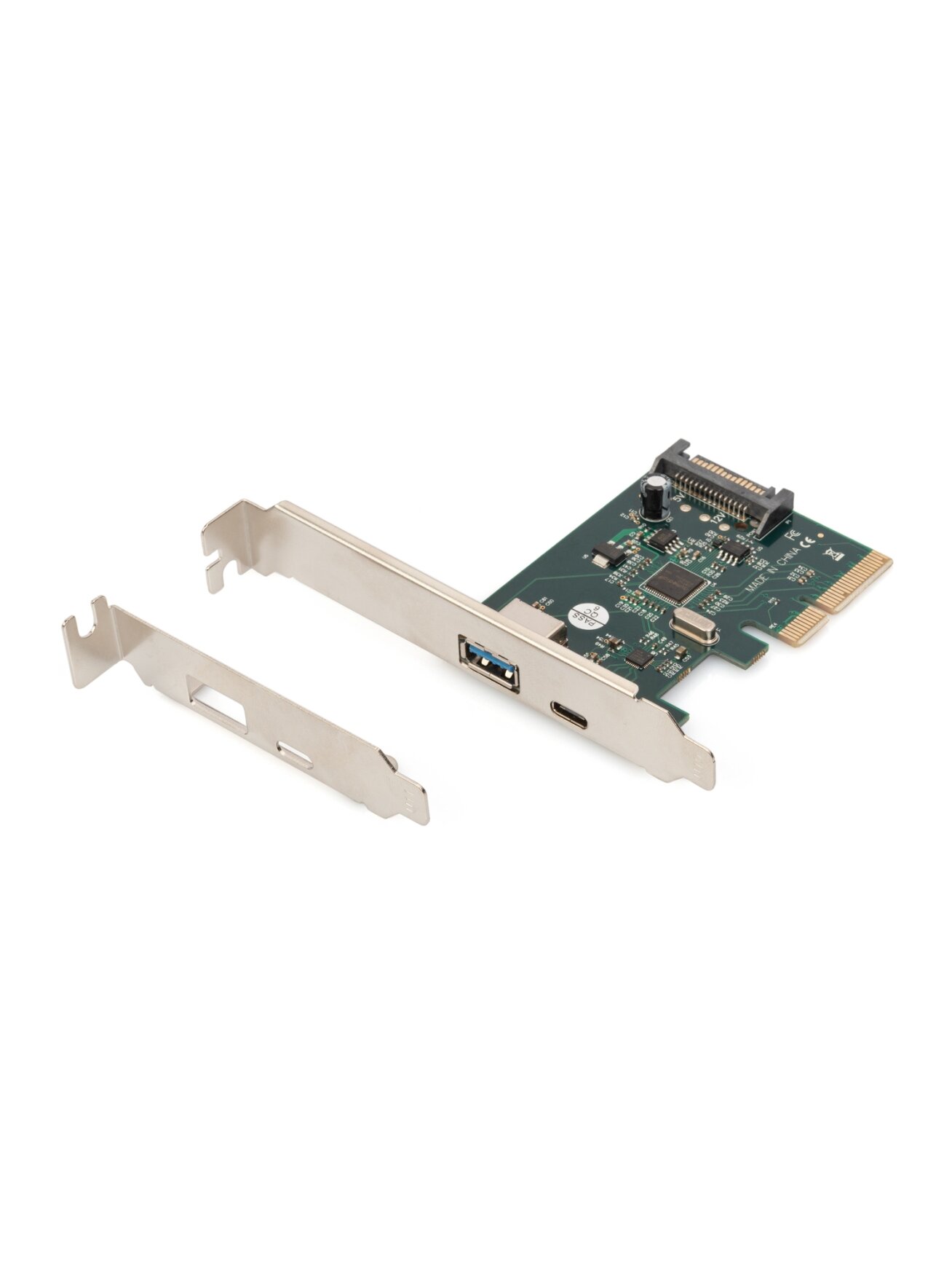 Digitus | PCIe card, USB-C 3.1 Gen 2, 10Gpbs, USB-A 3.1 | DS-30225 3