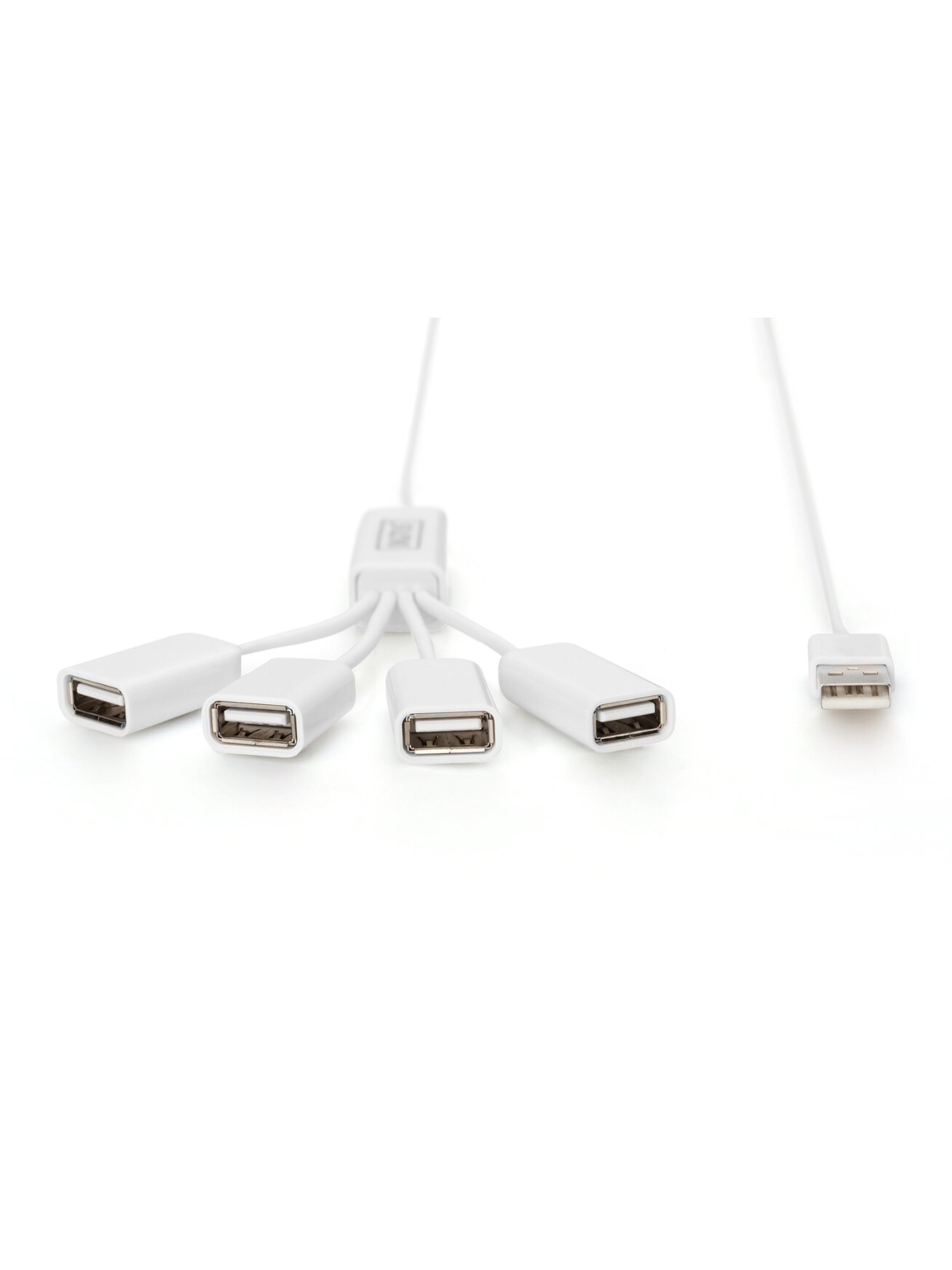 Digitus | USB 2.0 Cable Hub, 4-Port 4x USB A/F, 1x USB A male, DC2.5mm (PSU not incl.) | DA-70216 1 Digitus | USB 2.0 Cable Hub, 4-Port 4x USB A/F, 1x USB A male, DC2.5mm (PSU not incl.) | DA-70216 1
