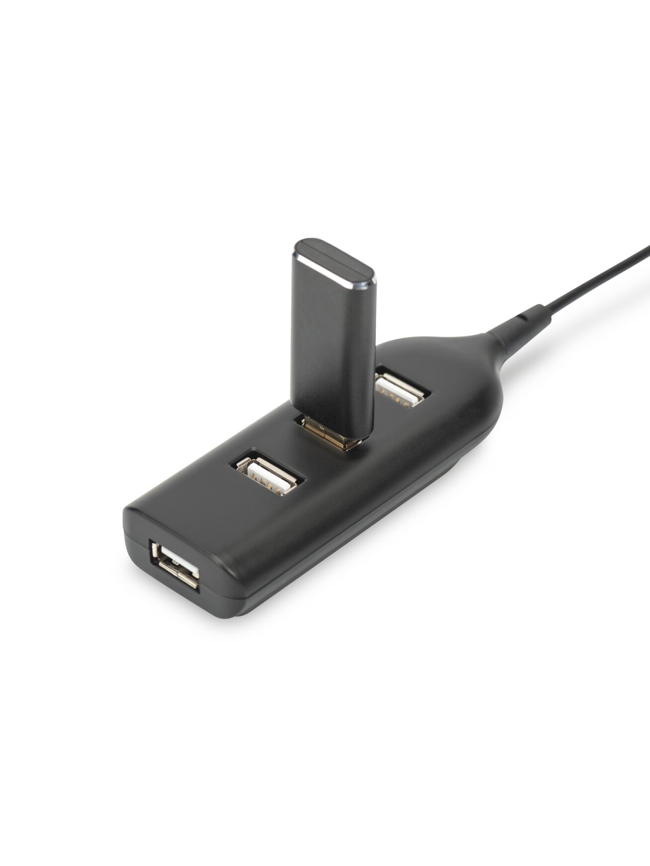 Digitus | USB 2.0 Hub, 4-Port, Bus Powered 4 X USB A/F AT Connected Cable | AB-50001-1 | USB 2.0 Hub 1 Digitus | USB 2.0 Hub, 4-Port, Bus Powered 4 X USB A/F AT Connected Cable | AB-50001-1 | USB 2.0 Hub 1