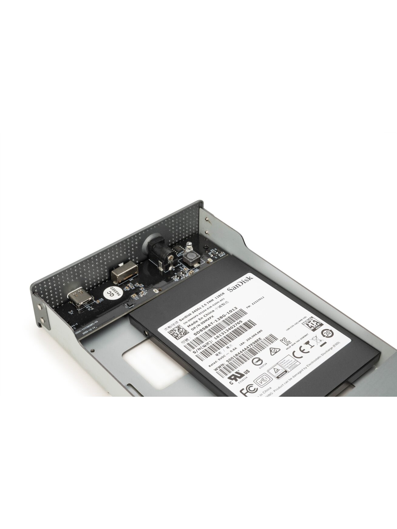 Digitus USB 3.0 hard disk enclosure, 3.5", SATA, 16TB, aluminum | DA-71106-1 7 Digitus USB 3.0 hard disk enclosure, 3.5", SATA, 16TB, aluminum | DA-71106-1 7