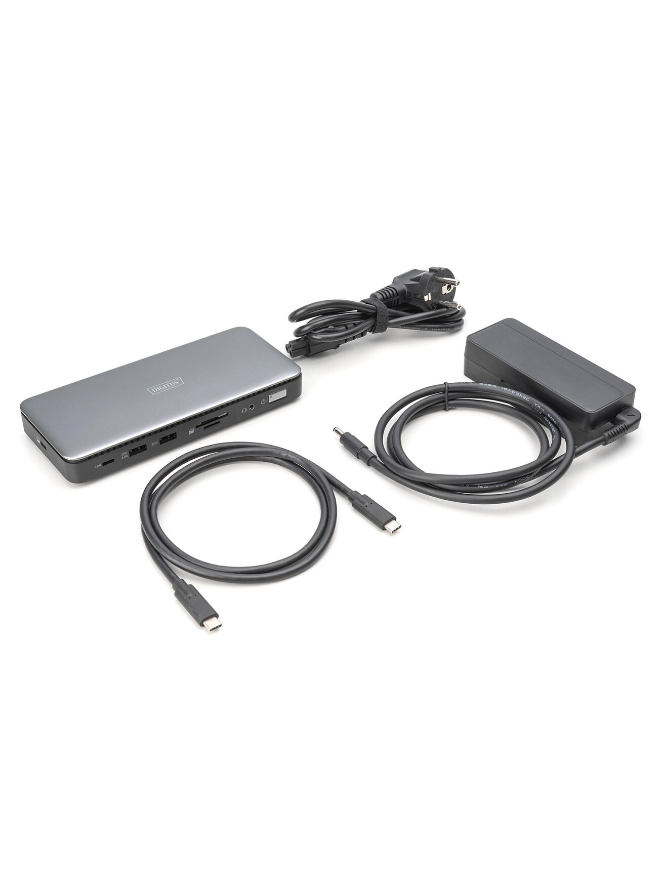 Digitus USB-C Docking Station, 11-port | DA-70917 | HDMI ports quantity 2 | Ethernet LAN 9 Digitus USB-C Docking Station, 11-port | DA-70917 | HDMI ports quantity 2 | Ethernet LAN 9