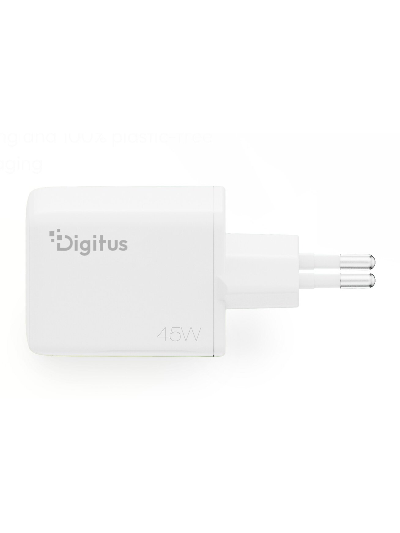 Digitus USB GaN Charger 45W, 1x USB-C, 1x USB-A | DA-10302 1