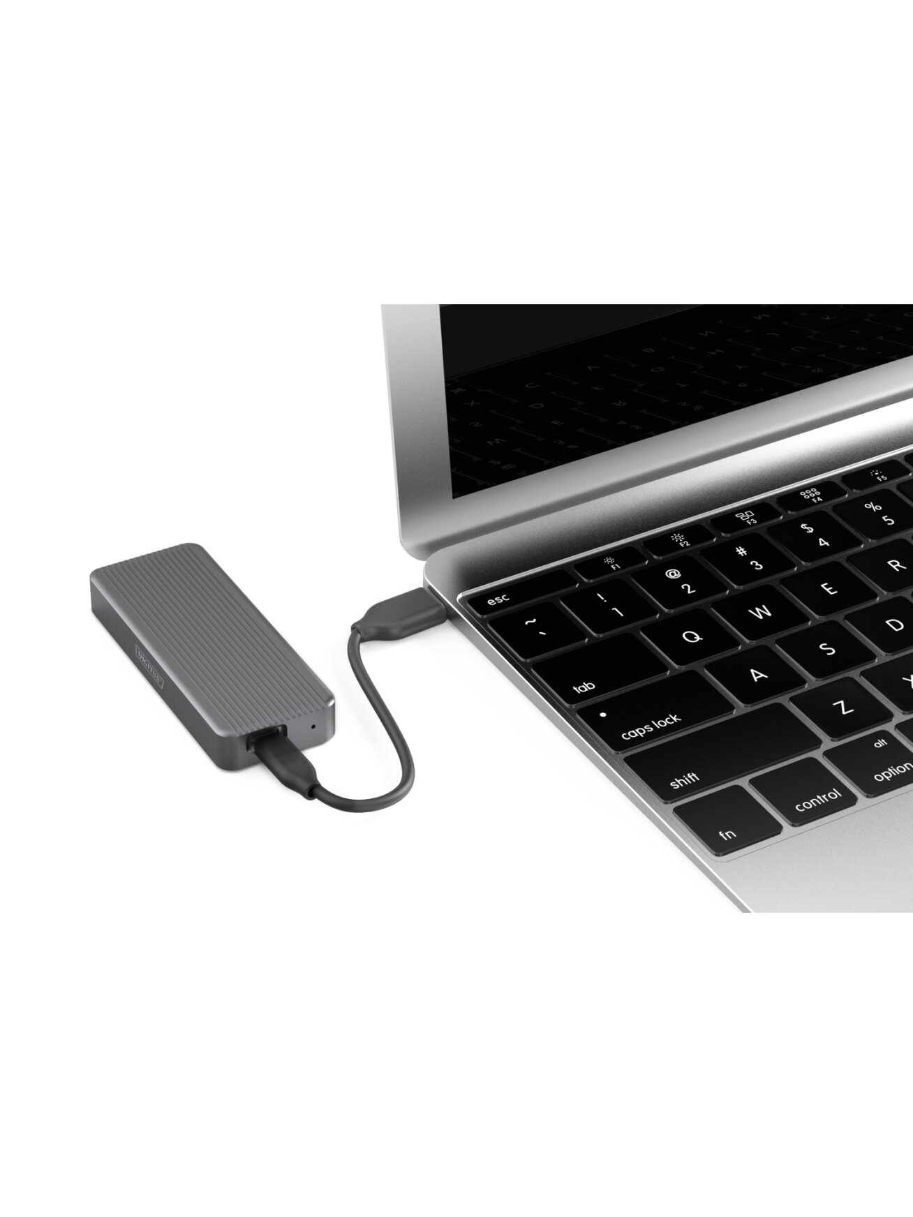 Digitus USB M.2 hard disk enclosure, SSD, external, NVMe, 20Gbps, USB 3.2 Gen2x2 | DA-71157 3