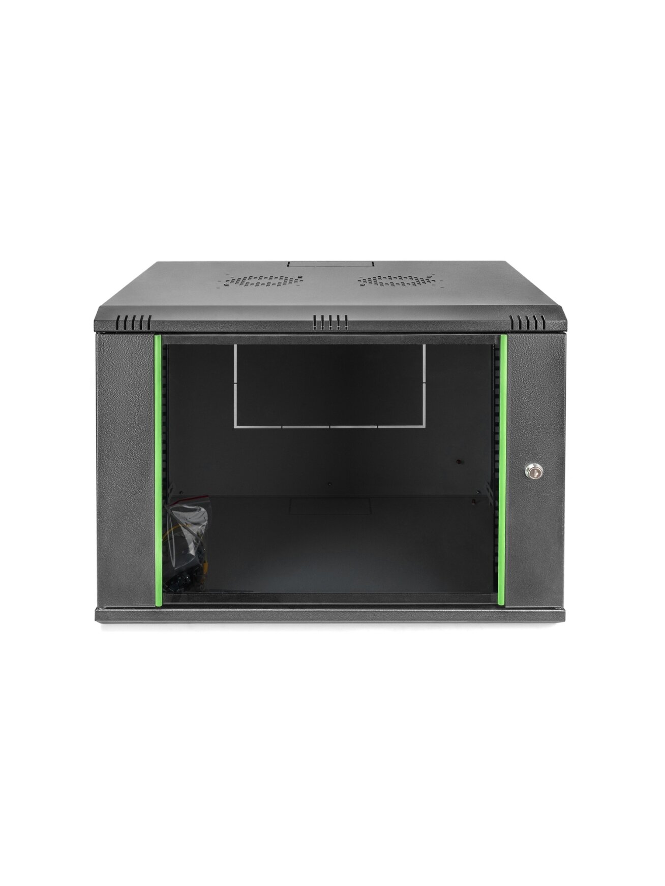 Digitus Wall Mounting Cabinet | DN-19 09-U-EC-SW | Black 6 Digitus Wall Mounting Cabinet | DN-19 09-U-EC-SW | Black 6