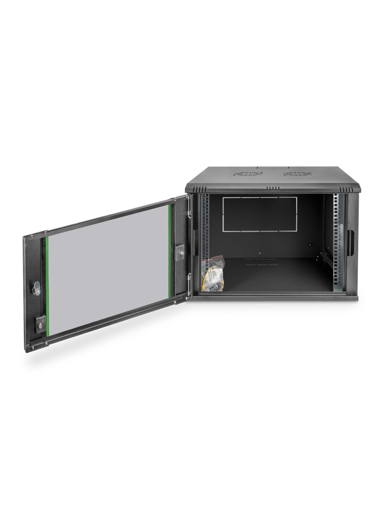 Digitus Wall Mounting Cabinet | DN-19 09-U-EC-SW | Black 7 Digitus Wall Mounting Cabinet | DN-19 09-U-EC-SW | Black 7