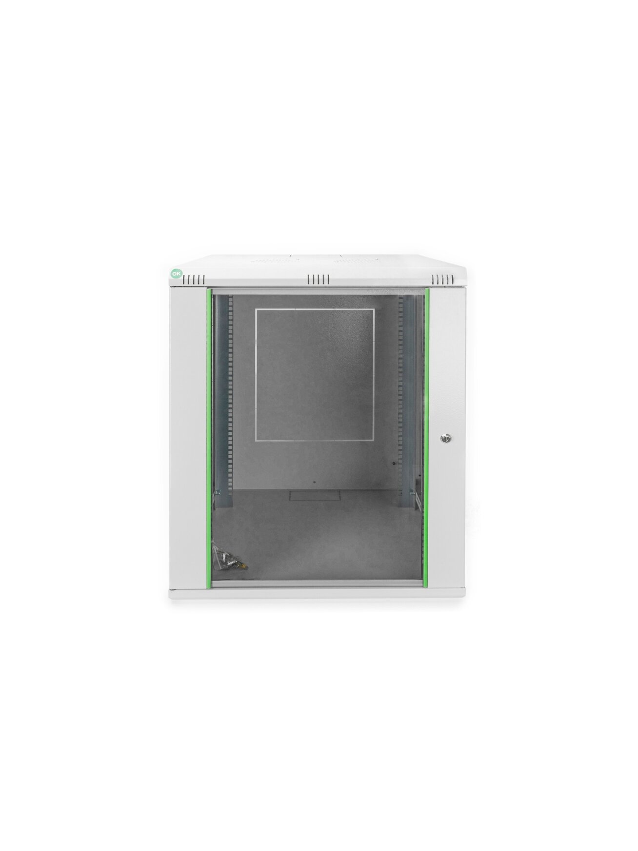 Digitus Wall Mounting Cabinet | DN-19 16U-6/6-EC | Light Grey 2 Digitus Wall Mounting Cabinet | DN-19 16U-6/6-EC | Light Grey 2