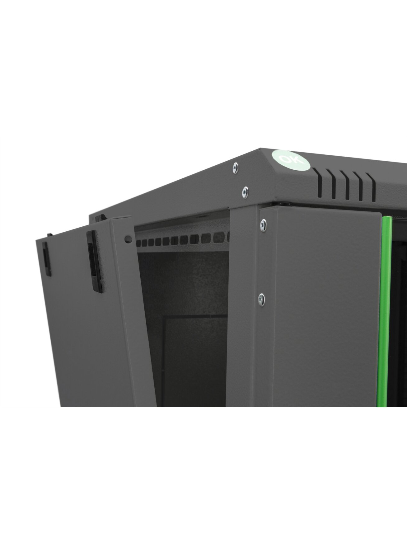 Digitus Wall Mounting Cabinets Dynamic Basic Series | DN-19 07-U-EC-SW | 38.9 x 60 x 45 cm | Black 8 Digitus Wall Mounting Cabinets Dynamic Basic Series | DN-19 07-U-EC-SW | 38.9 x 60 x 45 cm | Black 8