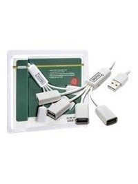 Digitus | USB 2.0 Cable Hub, 4-Port 4x USB A/F, 1x USB A male, DC2.5mm (PSU not incl.) | DA-70216 Digitus | USB 2.0 Cable Hub, 4-Port 4x USB A/F, 1x USB A male, DC2.5mm (PSU not incl.) | DA-70216