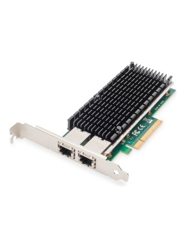 Digitus | 10Gbps Dual Port Ethernet Server adapter PCIe X8, Intel X540 BT2 | DN-10163 Digitus | 10Gbps Dual Port Ethernet Server adapter PCIe X8, Intel X540 BT2 | DN-10163