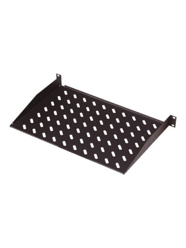 Digitus | 1U Fixed Shelf for Racks | DN-19 TRAY-1-400-SW | The shelves for fixed mounting can be installed easy on the two front 483 mm (19“) profile rails of your 483 mm (19“) network- or server cabinet. Due to their stable, perforated steel sheet with a Digitus | 1U Fixed Shelf for Racks | DN-19 TRAY-1-400-SW | The shelves for fixed mounting can be installed easy on the two front 483 mm (19“) profile rails of your 483 mm (19“) network- or server cabinet. Due to their stable, perforated steel sheet with a