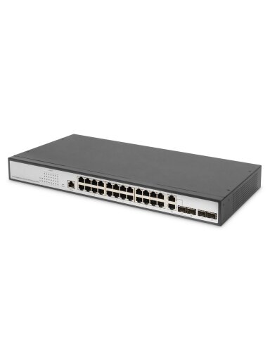 Digitus 24-Port Gigabit Switch | DN-80221-3 | Managed L2 | Desktop/Wall-mountable