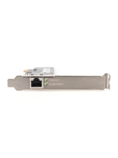Digitus | 2,5 Gigabit Ethernet PCI Express Card 2.5G Ethernet NIC | DN-10135 Digitus | 2,5 Gigabit Ethernet PCI Express Card 2.5G Ethernet NIC | DN-10135