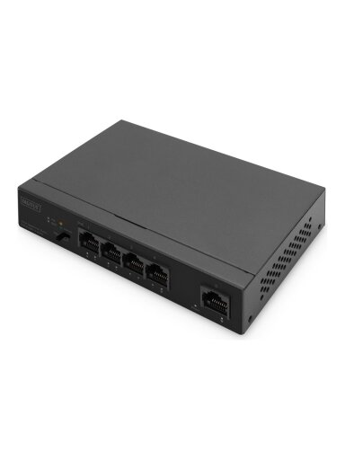 Digitus | 4 Port Gigabit PoE Switch | DN-95330-1 | Unmanaged | Desktop