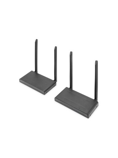 Digitus 4K Wireless HDMI KVM Extender Set, 150 m | DS-55328 | Black Digitus 4K Wireless HDMI KVM Extender Set, 150 m | DS-55328 | Black