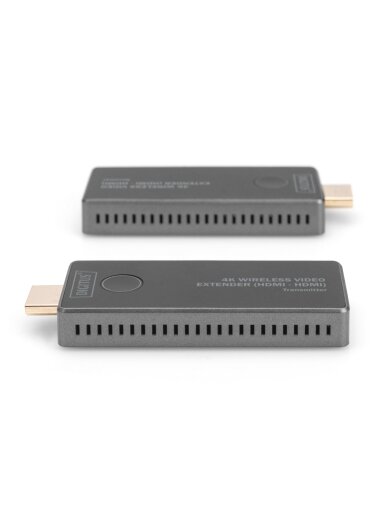 Digitus | 4K Wireless Video Extender, 30 m (HDMI - HDMI) | DS-55323 | Black/Silver Digitus | 4K Wireless Video Extender, 30 m (HDMI - HDMI) | DS-55323 | Black/Silver