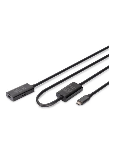Digitus | Active USB 3.2 Gen1 5G extension cable | DA-73109 | USB-C to USB-C