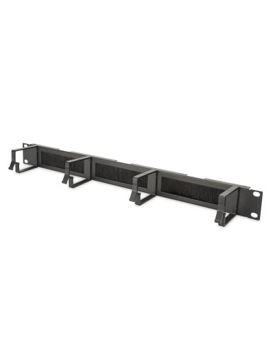 Digitus Cable Management Panel with Brush Entries for 483 mm (19") Cabinets, 1U | DN-97663 Digitus Cable Management Panel with Brush Entries for 483 mm (19") Cabinets, 1U | DN-97663