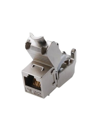 Digitus | CAT 6A Keystone Module, Shielded, Tool-free Mounting Connection | DN-93615 Digitus | CAT 6A Keystone Module, Shielded, Tool-free Mounting Connection | DN-93615