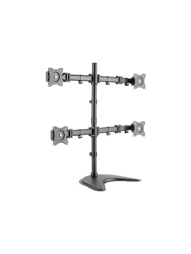 Digitus | Desk Mount | DA-90364 | Tilt, swivel, rotate | Black