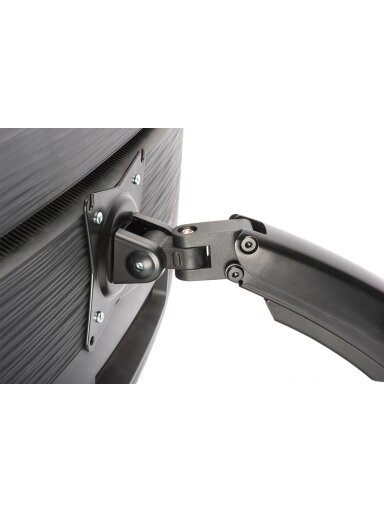 Digitus | Desk Mount | Universal LED/LCD Monitor Stand with Gas Spring | Tilt, swivel, height adjustment, rotate | Black
