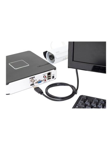 Digitus HDMI High Speed with Ethernet Connection Cable | DB-330123-020-S | 2 m