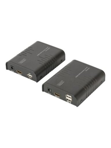 Digitus | HDMI KVM Extender over IP, Set | DS-55202 Digitus | HDMI KVM Extender over IP, Set | DS-55202