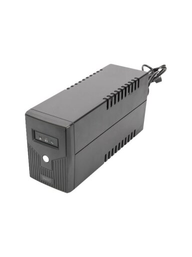 Digitus | Line-Interactive UPS | Line-Interactive UPS DN-170063, 600VA, 360W, 1x 12V/7Ah battery, 2x CEE 7/7 outlet, 2x RJ-11, 1x USB 2.0 type B, LED, Simulated Sine Wave, 298x101x142mm, 4.35kg | 600 VA | 360 W