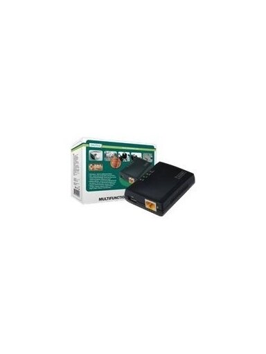 Digitus | Multifunction USB Network Server | DN-13020 | Black Digitus | Multifunction USB Network Server | DN-13020 | Black