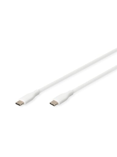 Digitus | Silicone Connection Cable | AK-300341-010-W | USB-C to USB-C
