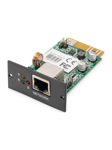 Digitus | SNMP and WEB card for DIGITUS OnLine UPS rack mount units | DN-170100-1 Digitus | SNMP and WEB card for DIGITUS OnLine UPS rack mount units | DN-170100-1