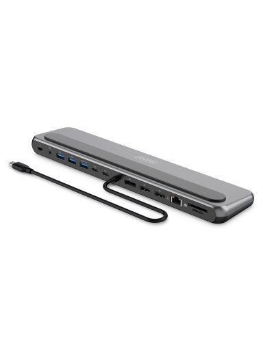 Digitus USB-C 8K docking station, 12-port | DA-70919 | Ethernet LAN (RJ-45) ports 1 | HDMI ports quantity 2 Digitus USB-C 8K docking station, 12-port | DA-70919 | Ethernet LAN (RJ-45) ports 1 | HDMI ports quantity 2