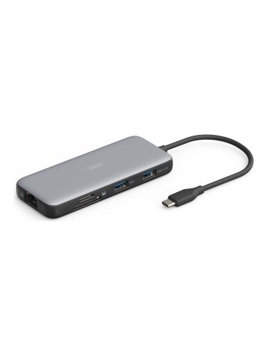 Digitus USB-C docking station, 7-port | DA-70914 | Ethernet LAN (RJ-45) ports 1 | HDMI ports quantity 1 Digitus USB-C docking station, 7-port | DA-70914 | Ethernet LAN (RJ-45) ports 1 | HDMI ports quantity 1