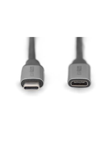 Digitus | USB-C/M to USB-C/F Extension Cable | DB-300230-010-S | USB-C to USB-C USB C, plug | USB-C jack