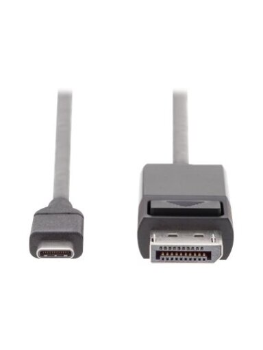 Digitus | USB Type-C adapter cable | AK-300333-020-S | USB-C | DisplayPort | USB-C to DP | 2 m
