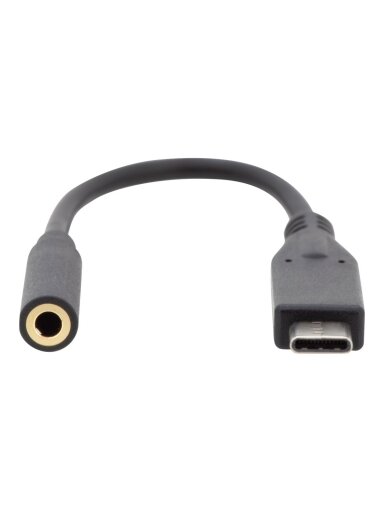 Digitus | USB Type-C Audio adapter cable, Type-C - 3.5mm M/F, 0.2m, Audio input/output, Version 3.1 | AK-300321-002-S | Type-C | 3.5mm
