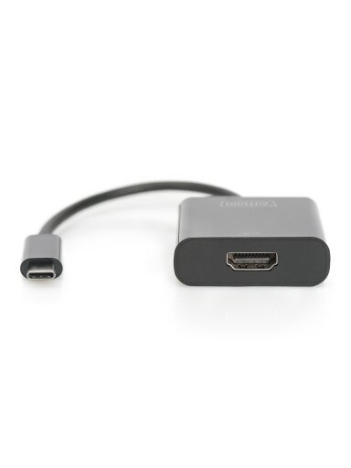 Digitus | USB Type-C to HDMI Adapter | DA-70852 | Black | USB Type-C | 0.15 m Digitus | USB Type-C to HDMI Adapter | DA-70852 | Black | USB Type-C | 0.15 m