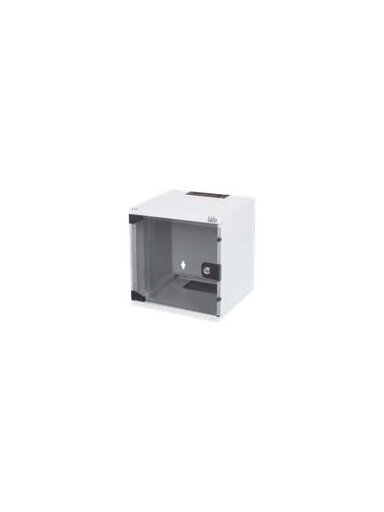 Digitus | Wall Mounting Cabinet | DN-10-06U-B | IP protection class: IP20; Front door: Glass door, single opening; Cabinet type: Wall mounting cabinet; Depth: 300 mm; Load capacity: 30 kg | Black Digitus | Wall Mounting Cabinet | DN-10-06U-B | IP protection class: IP20; Front door: Glass door, single opening; Cabinet type: Wall mounting cabinet; Depth: 300 mm; Load capacity: 30 kg | Black